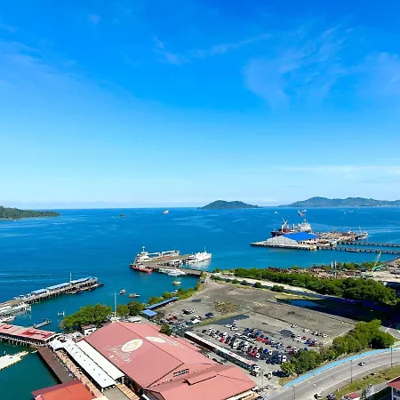 M Centro City Centre @ Gaya Street By Sunset Seaview Vacation Condos Kota Kinabalu Exterior photo