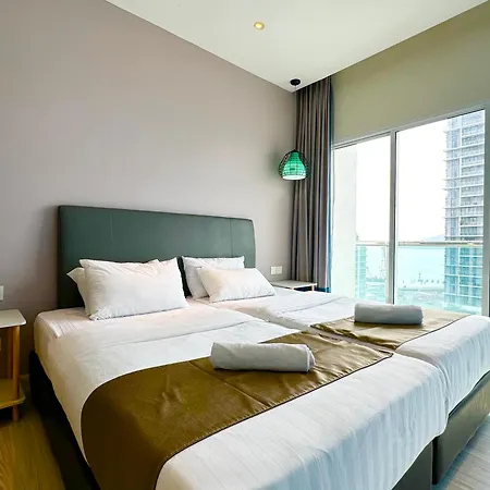 M Centro City Centre @ Gaya Street By Sunset Seaview Vacation Condos Kota Kinabalu Exterior photo