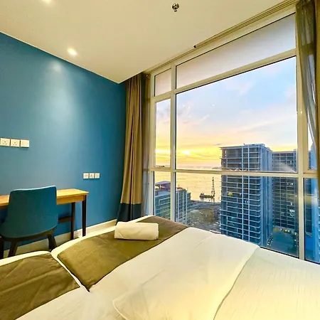 M Centro City Centre @ Gaya Street By Sunset Seaview Vacation Condos Kota Kinabalu Exterior photo