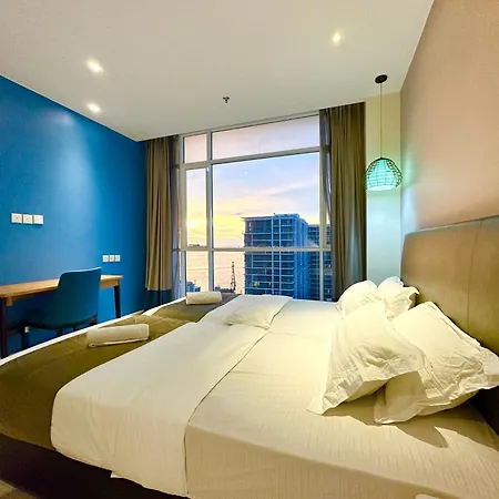 M Centro City Centre @ Gaya Street By Sunset Seaview Vacation Condos Kota Kinabalu Exterior photo